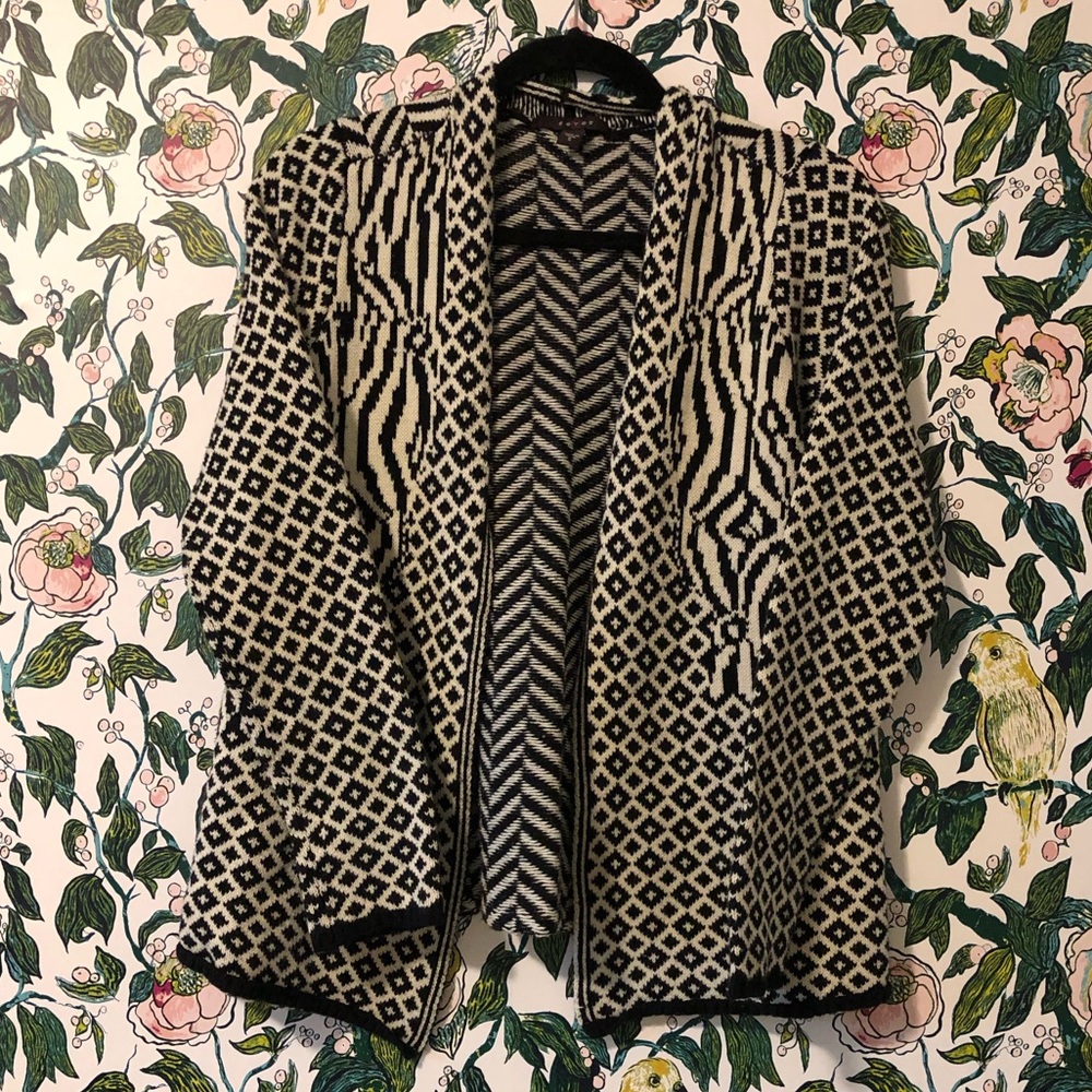 Black and White Sweater